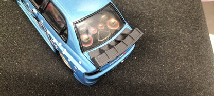 Custom Design 1/24 Spojler Subaru Mazda Mitsubischi Toyota JDM ver. 2 Black